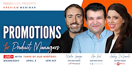 Imagen principal de Promotions for Product Managers | #Review