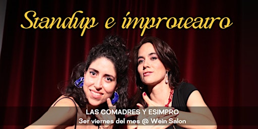 Imagen principal de Las Comadres Comedy 9: standup+impro teatro