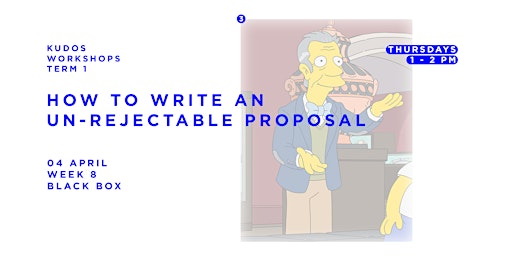 HOW TO WRITE AN UN-REJECTABLE PROPOSAL primary image