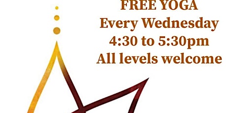 Imagem principal do evento FREE yoga class - All levels welcome