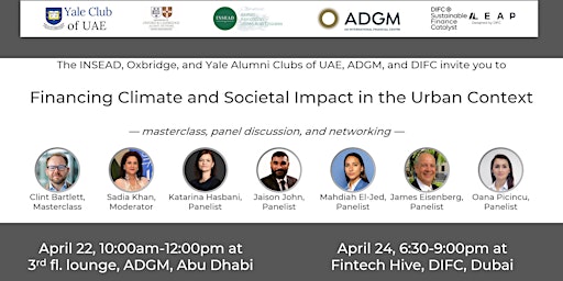 Image principale de Financing Climate and Societal Impact in the Urban Context - DIFC