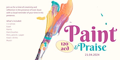 Primaire afbeelding van Praise & Paint DXB [120 AED - payment link in description]