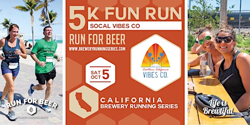 Primaire afbeelding van Beer Run x SoCal Vibes Co. | 2024 California Brewery Running Series