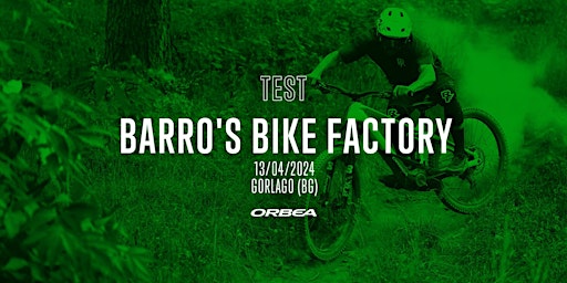 Imagem principal do evento Orbea Test Wild-Barro's Bike Factory