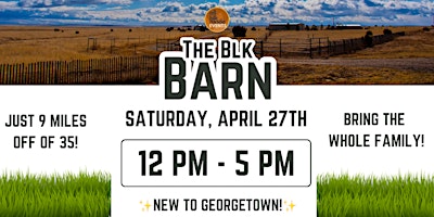 Imagem principal do evento The BLK BARN: Georgetown