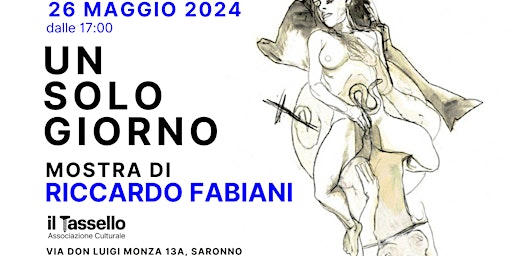 Hauptbild für Un solo giorno | Mostra di Riccardo Fabiani