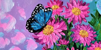 Butterfly Sip & Paint  primärbild