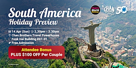 South America Holiday Preview primary image