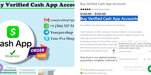 Imagen principal de Buy Verified Cash App Accounts   BTC Enabled and Old