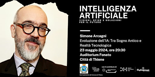 Primaire afbeelding van Simone Arcagni | Intelligenza Artificiale: visioni, sfide e soluzioni