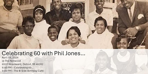 Celebrating 60 With Phil Jones primary image