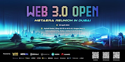 Primaire afbeelding van Web 3.0 Open - Meta Era Reunion in Dubai