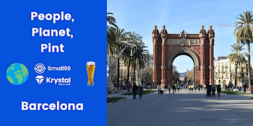 Immagine principale di Barcelona - People, Planet, Pint: Sustainability Meetup 