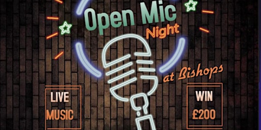 Immagine principale di Open Mic Saturday | WIN £200 / London / Fulham / Kensington 