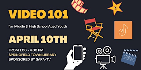 Video 101 for Middle & High School Aged Youth