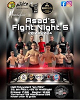 Imagem principal do evento Asad `  s Fight Night 5