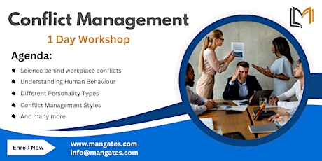 Conflict Management 1 Day Training in Nashville, TN on April 19th, 2024