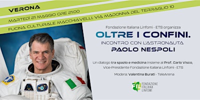 Immagine principale di Oltre i confini - Incontro con l'Astronauta Paolo Nespoli 
