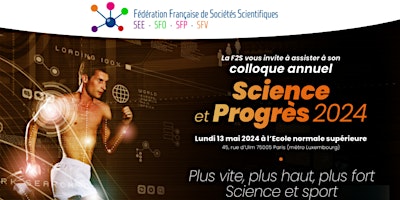 Primaire afbeelding van Colloque F2S "Science et Progrès" 2024