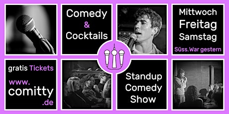 Hauptbild für Comedy & Cocktails ⭐Profi-Comedians & Newcomer ⭐Gratis Standup Comedy Show