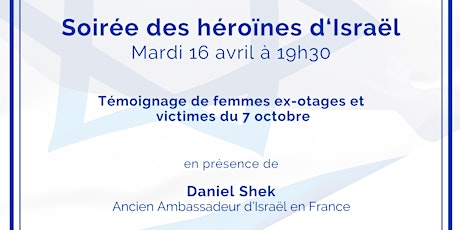 Soirée des Héroïnes d'Israël à Toulon