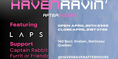 Hauptbild für Haven Ravin': LAPS, Captain Rabbit, Furrit or Friendz