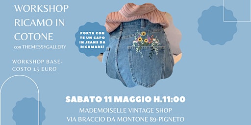 Image principale de WORKSHOP RICAMO IN COTONE