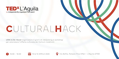 Immagine principale di Hackathon per l'Offerta Culturale dei comuni ricostruiti d'Abruzzo 