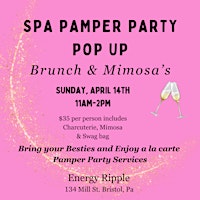 Imagem principal do evento Spa Pamper Party Pop UP- Brunch & Mimosa's