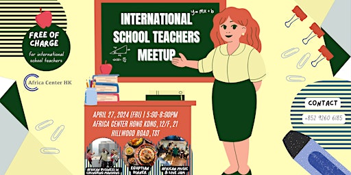 Imagem principal do evento International School Teachers Meetup