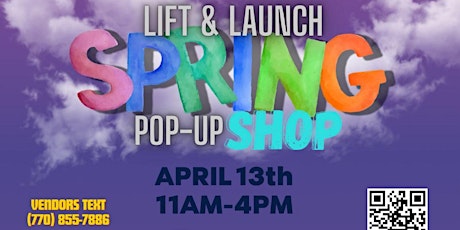 Lift and Launch Community Pop Up Shop