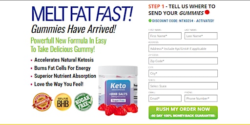 Imagem principal de Keto Advanced BHB Gummies + BHB Salts Gummies Offer