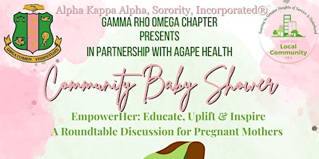 Community Baby Shower: EmpowerHER : Educate, Uplift & Inspire.