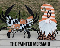 Imagem principal do evento Let's Go O's   Gnome and MD Flag Crab Paint Night at Key Brewery