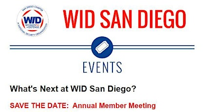 WID Annual Member Meeting- October 01, 2019 primary image