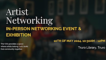 VAA In-Person Networking Event - Truro primary image