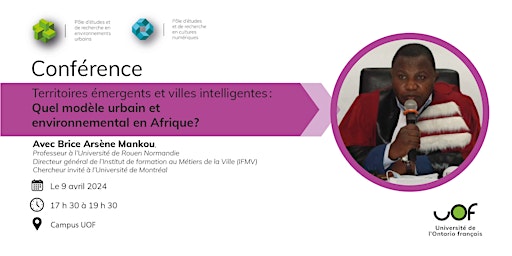 Territoires émergents et villes intelligentes : Quel modèle urbain et environnemental en Afrique ? primary image