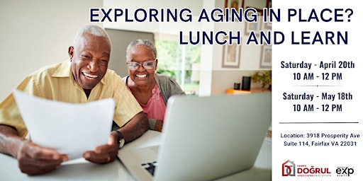 Primaire afbeelding van Exploring Aging in Place? - Lunch & Learn