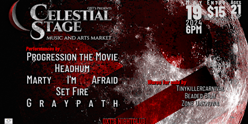 Imagen principal de PROGRESSION THE MOVIE + HEADHUM + MARTY I'M AFRAID + SET FIRE + GRAYPATH