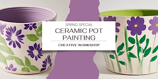 Imagem principal do evento Ceramic Pot Painting Workshop