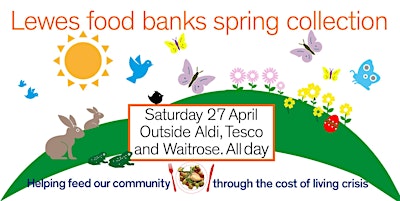 Lewes Food Banks Spring Collection