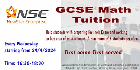 FREE GCSE Math Tuition