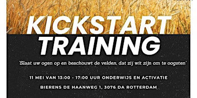 Imagem principal de Kick-start training 11 mei | Rotterdam