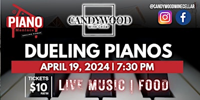 Primaire afbeelding van Dueling Pianos - Candywood Wine Cellar