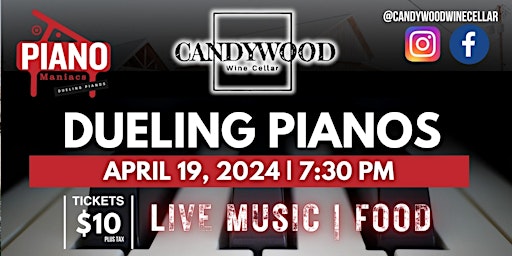 Dueling Pianos - Candywood Wine Cellar primary image