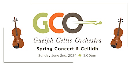 Celtic Orchestra Spring  Concert and Ceilidh