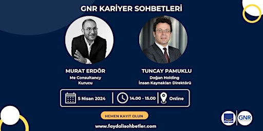 Doğan Holding | Tuncay Pamuklu | GNR Kariyer Sohbetleri primary image