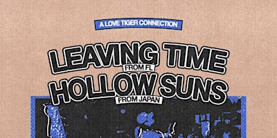 Imagem principal do evento 5/29 Leaving Time & Hollow Suns LIVE @ Banditos