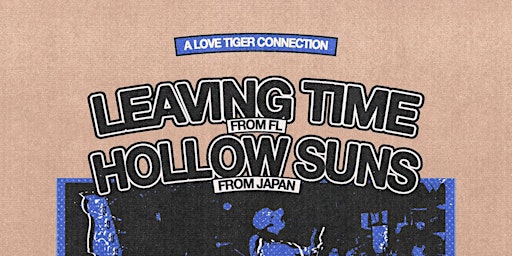 Primaire afbeelding van 5/29 Leaving Time & Hollow Suns LIVE @ Banditos