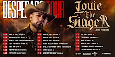 Primaire afbeelding van Louie TheSinger - Deperado Tour (Meet + Greet ONLY) - San Antonio, Tx